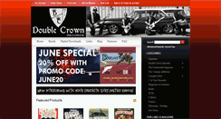 Desktop Screenshot of doublecrownrecords.com